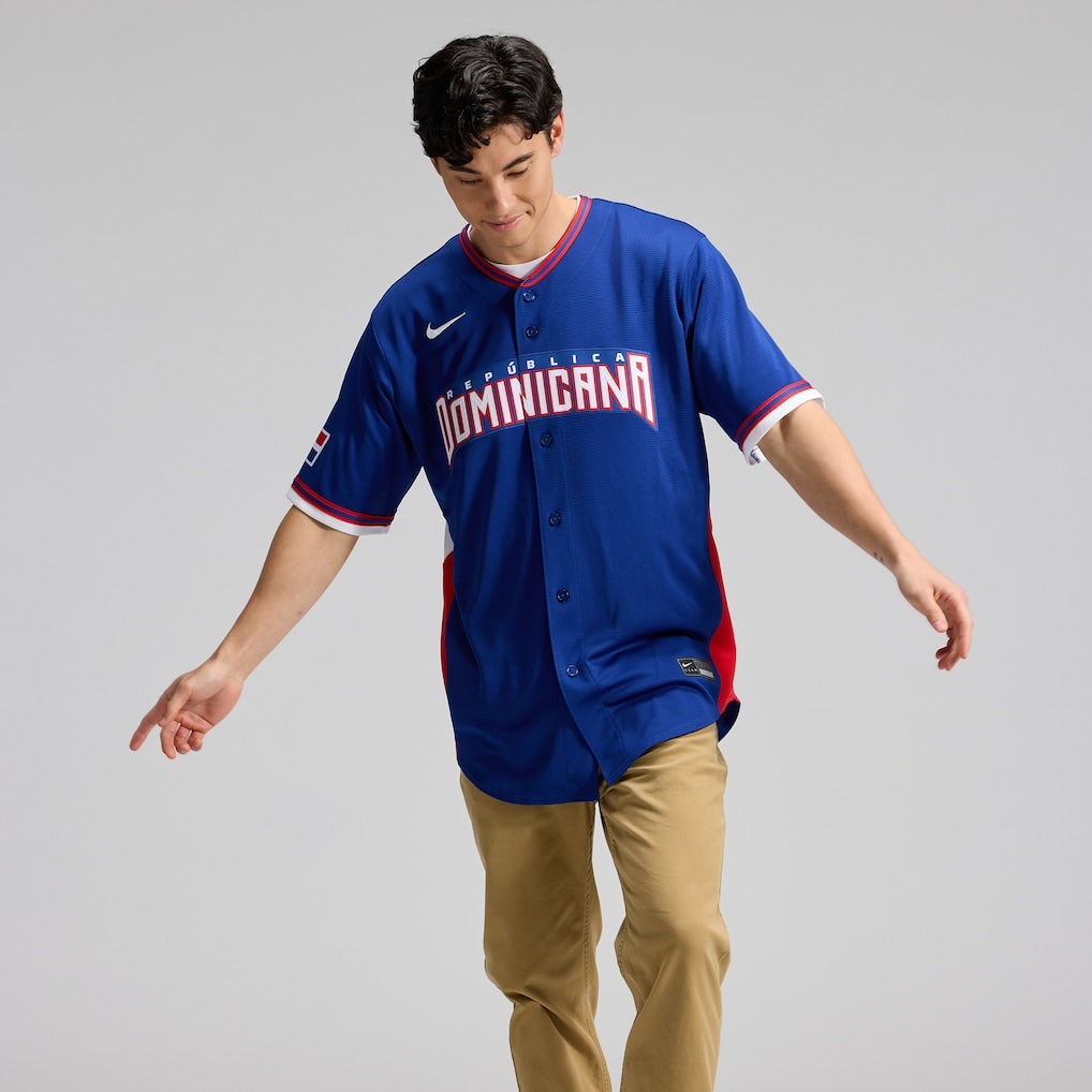 Jersey Beisebol República Dominicana WBC 2026 Azul