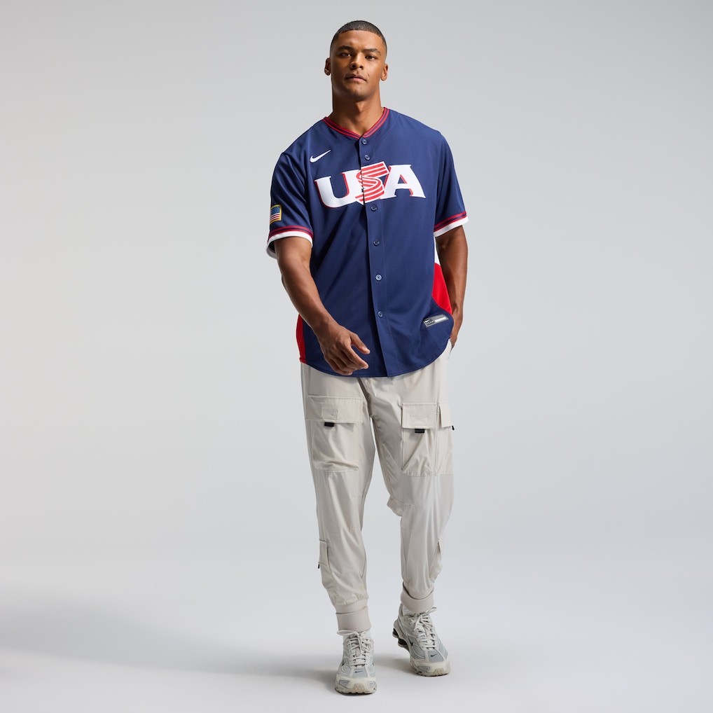 Jersey Beisebol USA WBC 2026 Azul