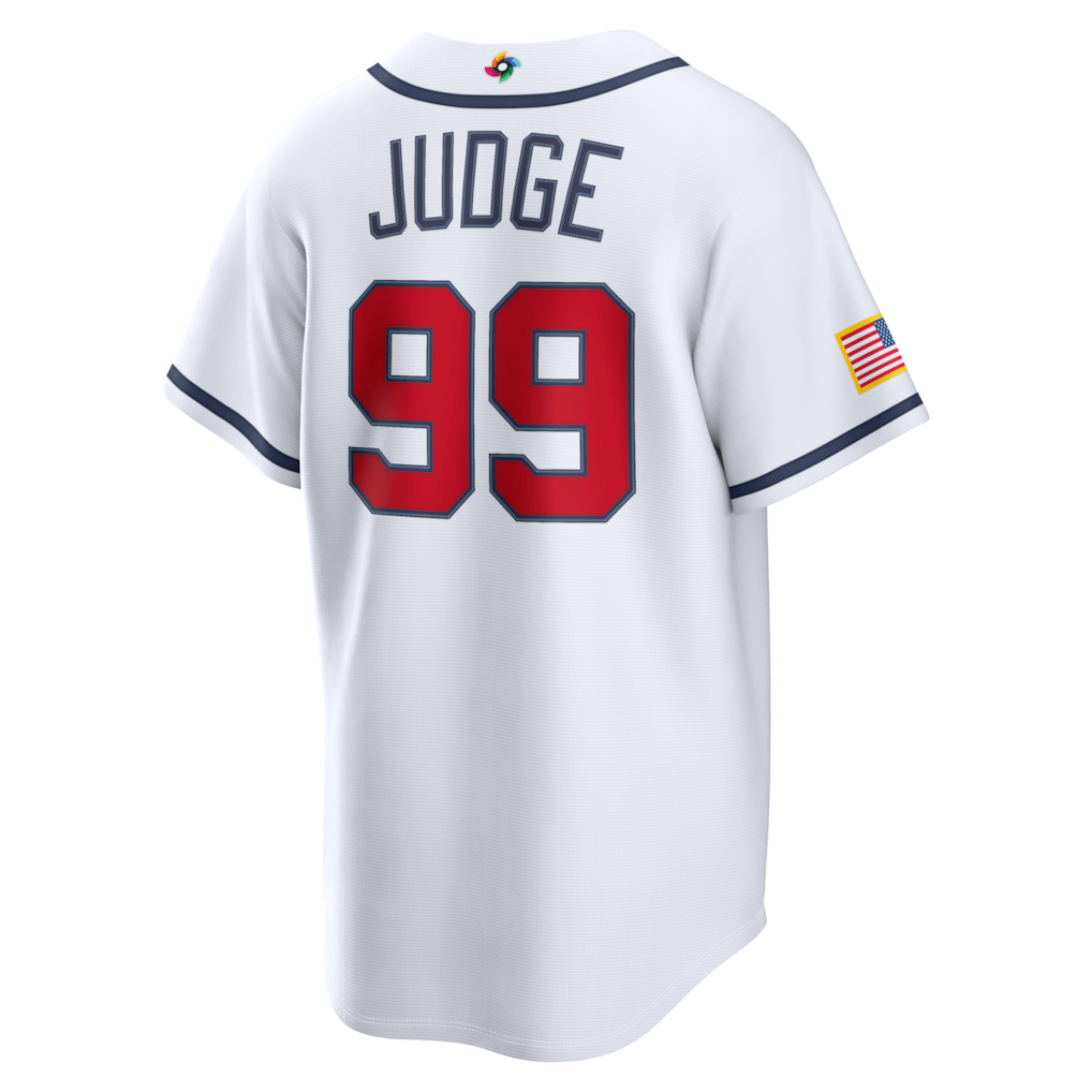 Jersey Beisebol USA WBC 2026 Branca