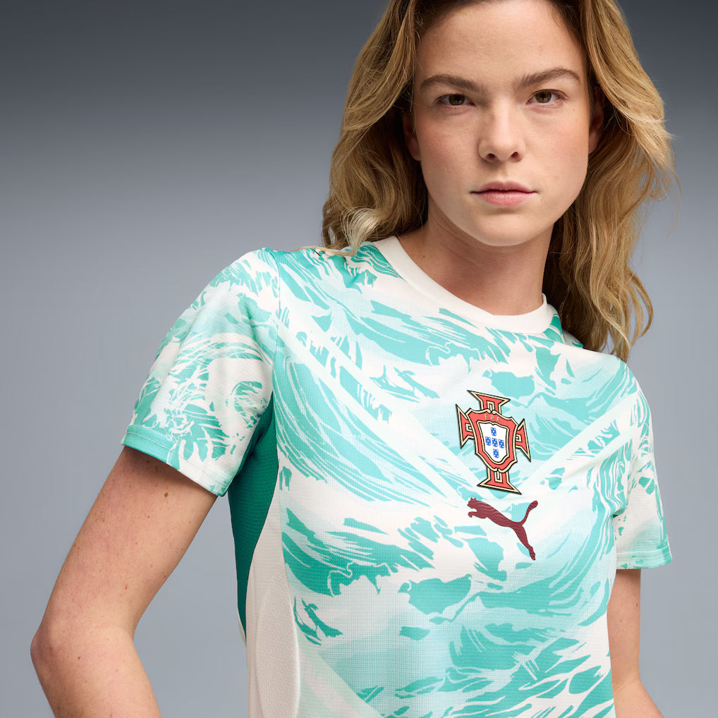 Jersey Seleção Portugal 2026 Torcedora Feminina - Branca
