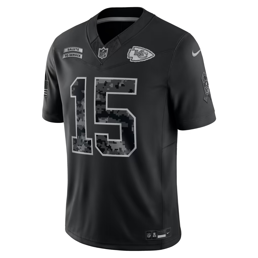 Camisa NFL Kansas City Chiefs Vapor F.U.S.E. Limited Jersey Salute To Service 2026