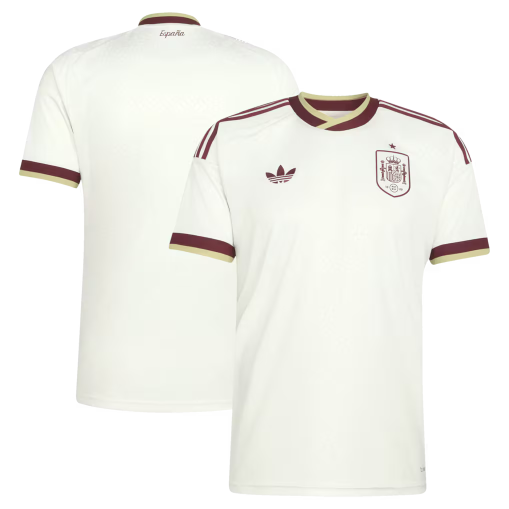 Jersey Seleção Espanha 2026 Torcedor Masculina - Branca