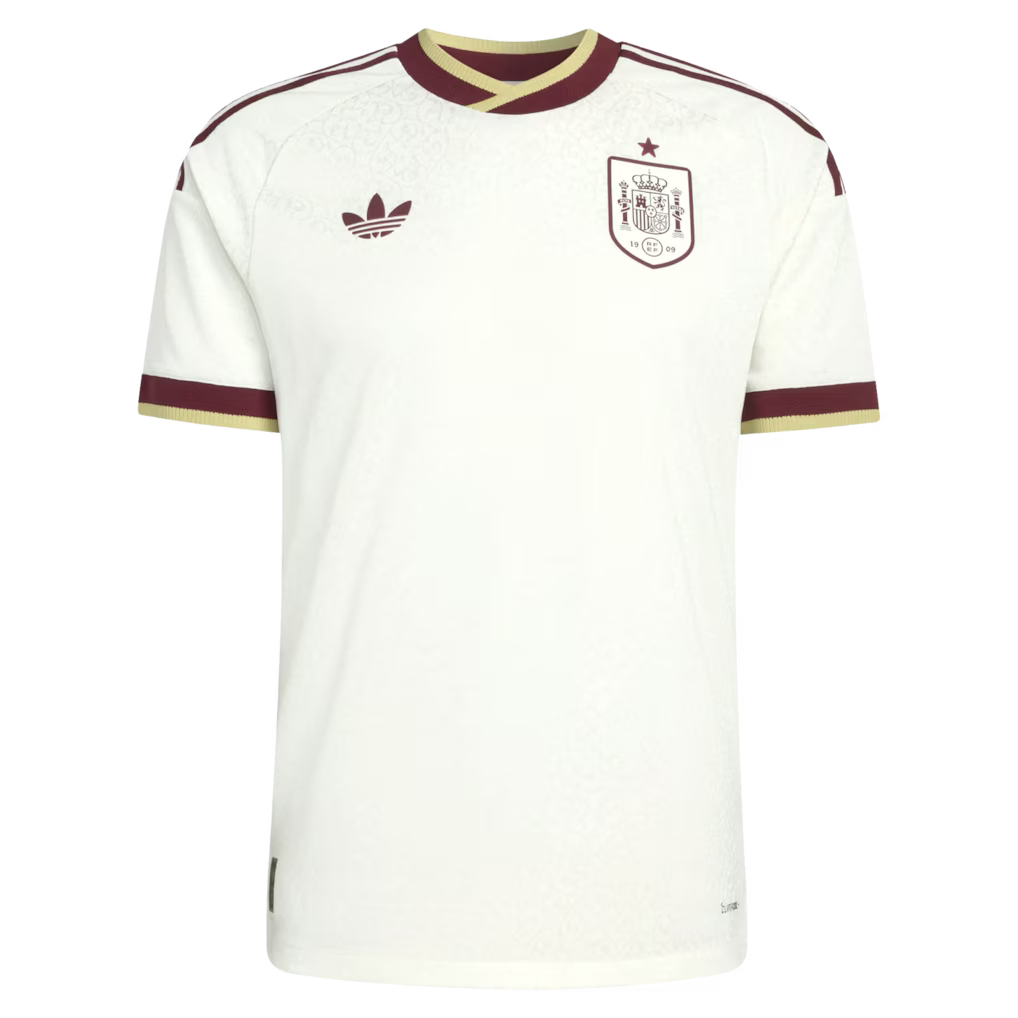 Jersey Seleção Espanha 2026 Jogador Masculina - Branca