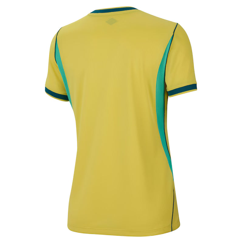 Jersey Seleção Brasileira 2026 Torcedora Feminina - Amarela