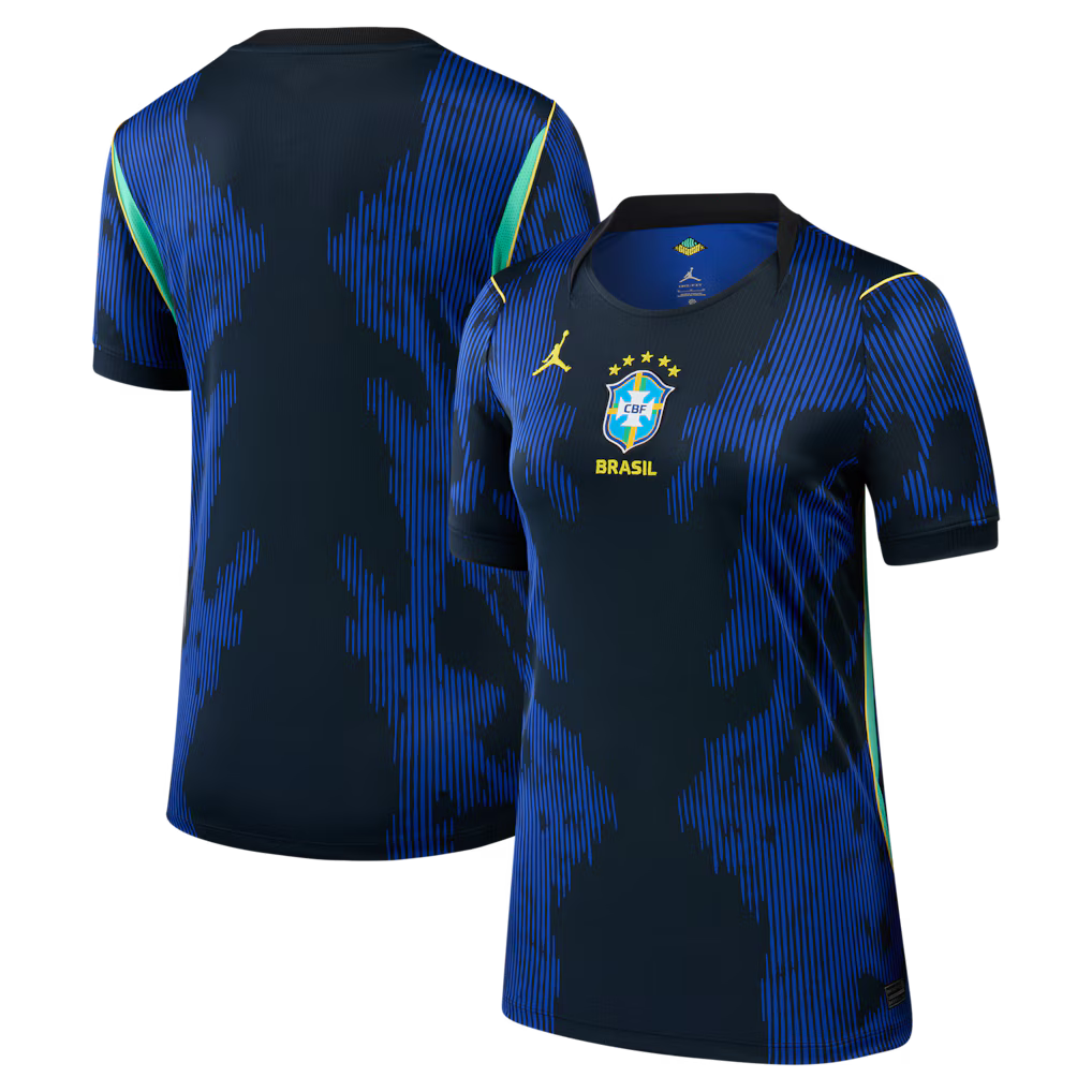 Jersey Seleção Brasileira 2026 Torcedora Feminina - Azul