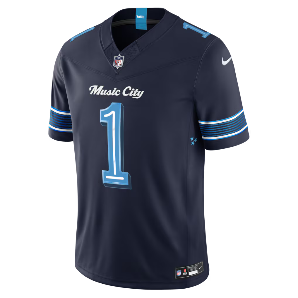 Camisa NFL Tennessee Titans Vapor F.U.S.E. Limited Jersey 2026 Rivalries