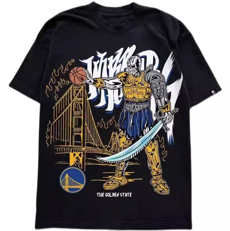 Warren Lotas NBA - Camiseta Golden State Warriors "Holding Knife"
