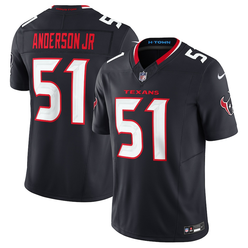 Jersey Houston Texans Vapor F.U.S.E. Limited Azul Marinho