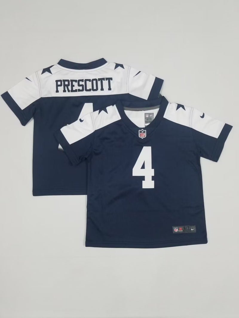 Baby Jersey Dallas Cowboys Vapor Limited Azul/Branca