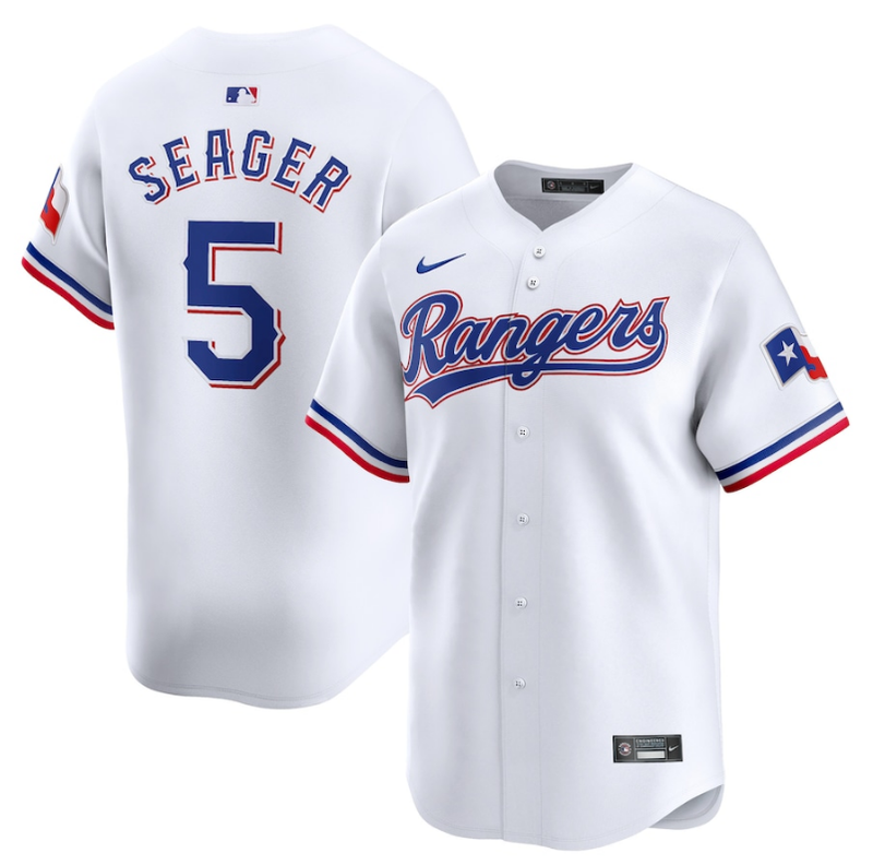 Jersey Texas Rangers Branca Replica Team