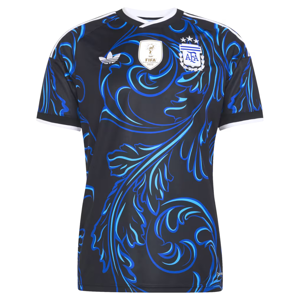 Jersey Seleção Argentina 2026 Torcedor Masculina - Preta