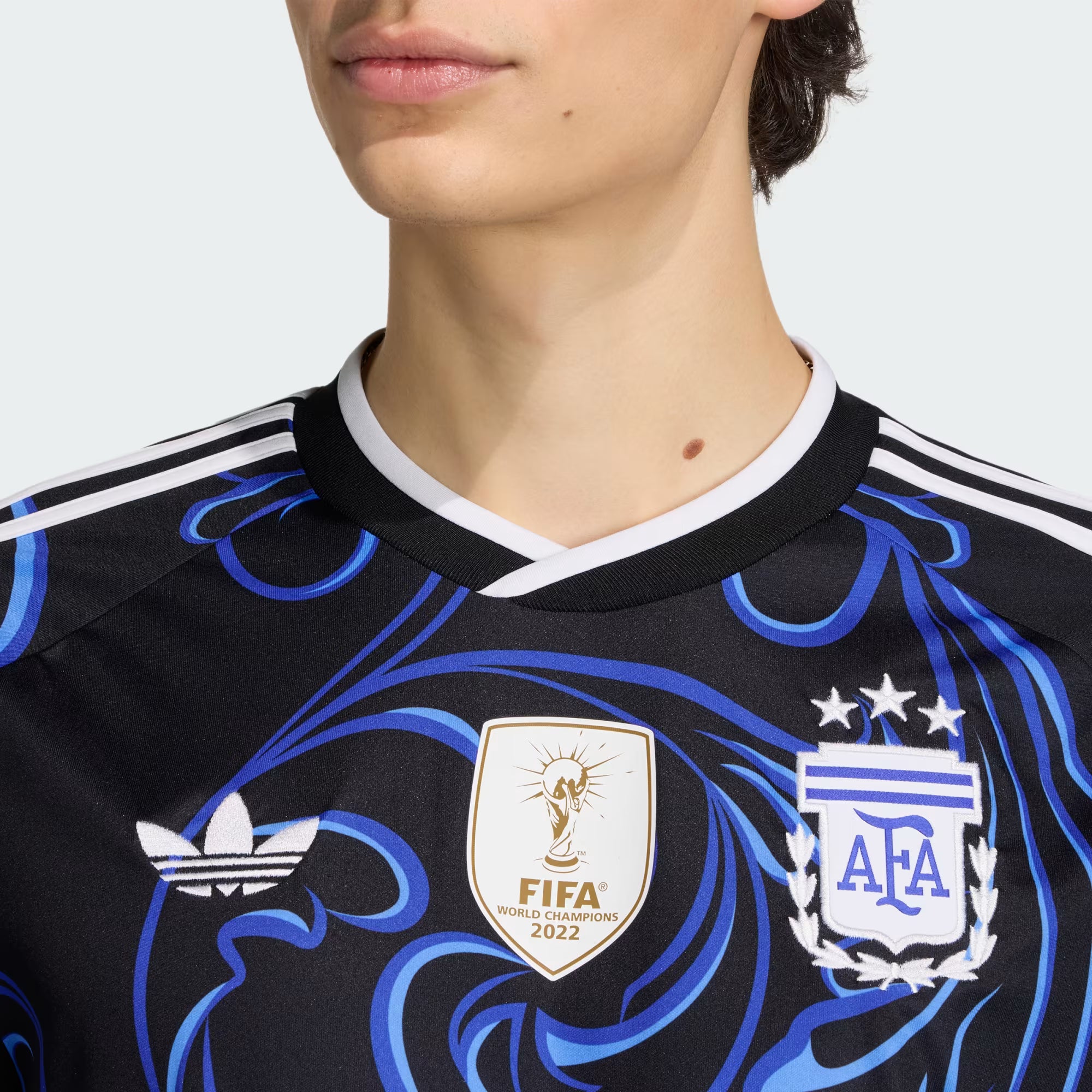 Jersey Seleção Argentina 2026 Torcedor Masculina - Preta