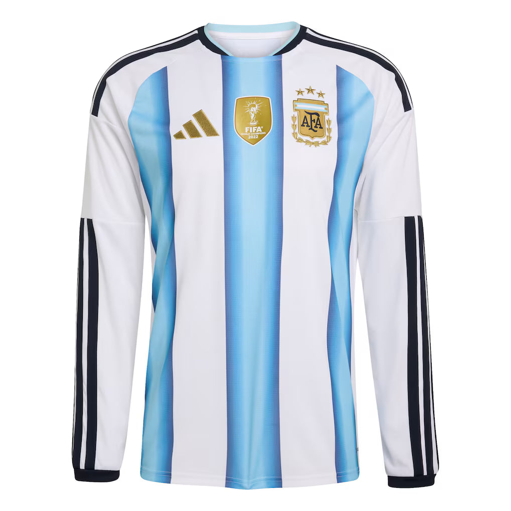 Jersey Seleção Argentina 2026 Manga Longa - Branca