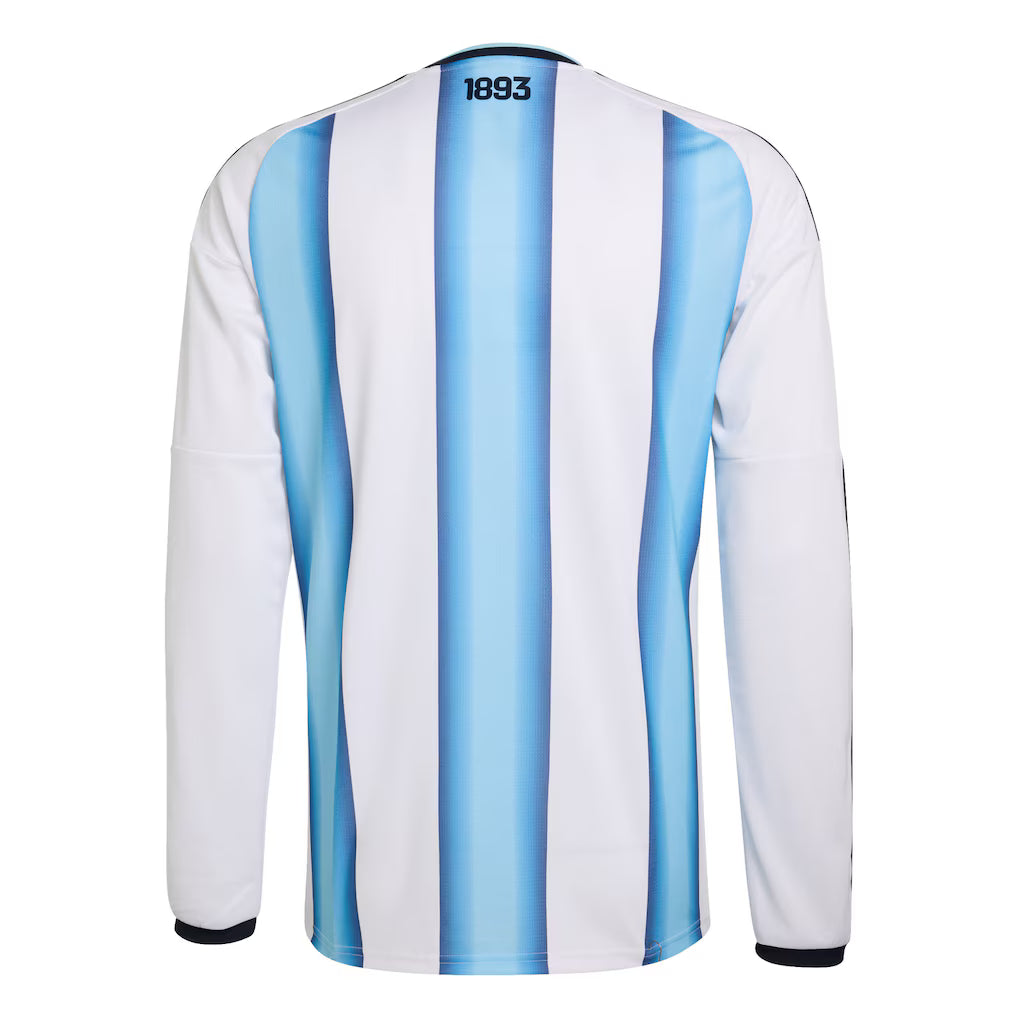 Jersey Seleção Argentina 2026 Manga Longa - Branca
