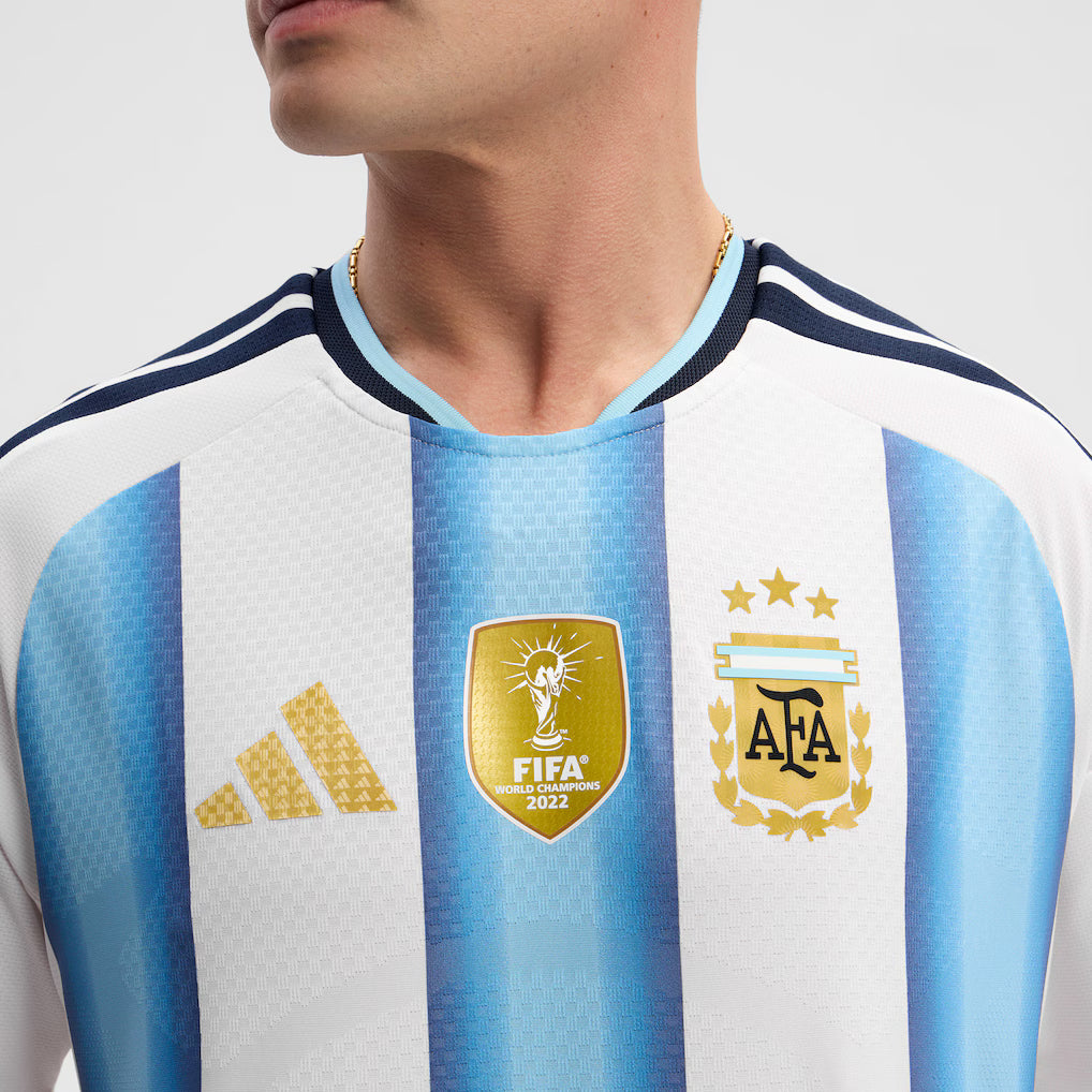 Jersey Seleção Argentina 2026 Jogador Masculina - Branca