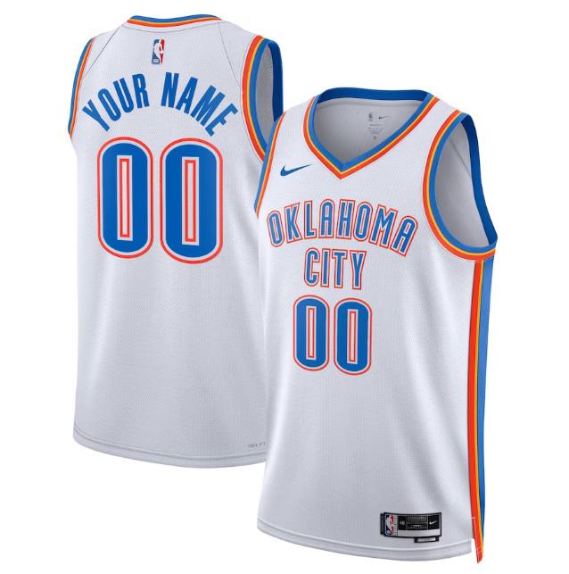 Regata Oklahoma City Thunder Association Edition - OGJERSEYSHOP