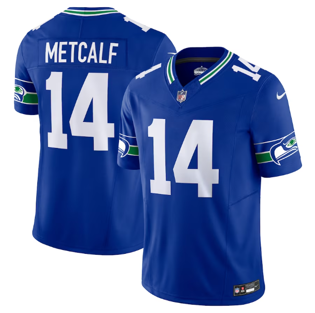 Jersey Seattle Seahawks Vapor F.U.S.E. Limited Azul - OGJERSEYSHOP