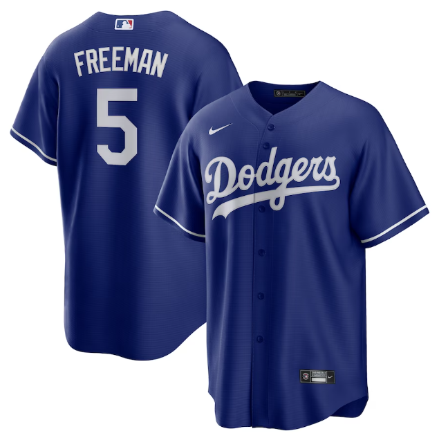 Jersey Los Angeles Dodgers Azul Torcedor - OGJERSEYSHOP