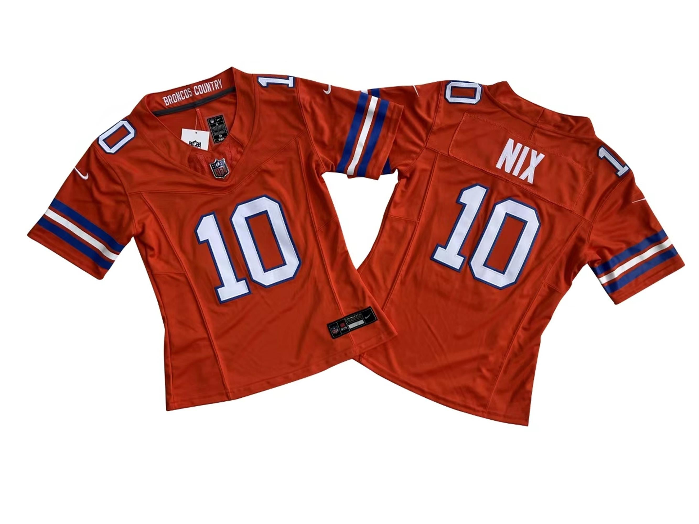 Camisa NFL Feminina Denver Broncos Vapor F.U.S.E. Limited Jersey Laran