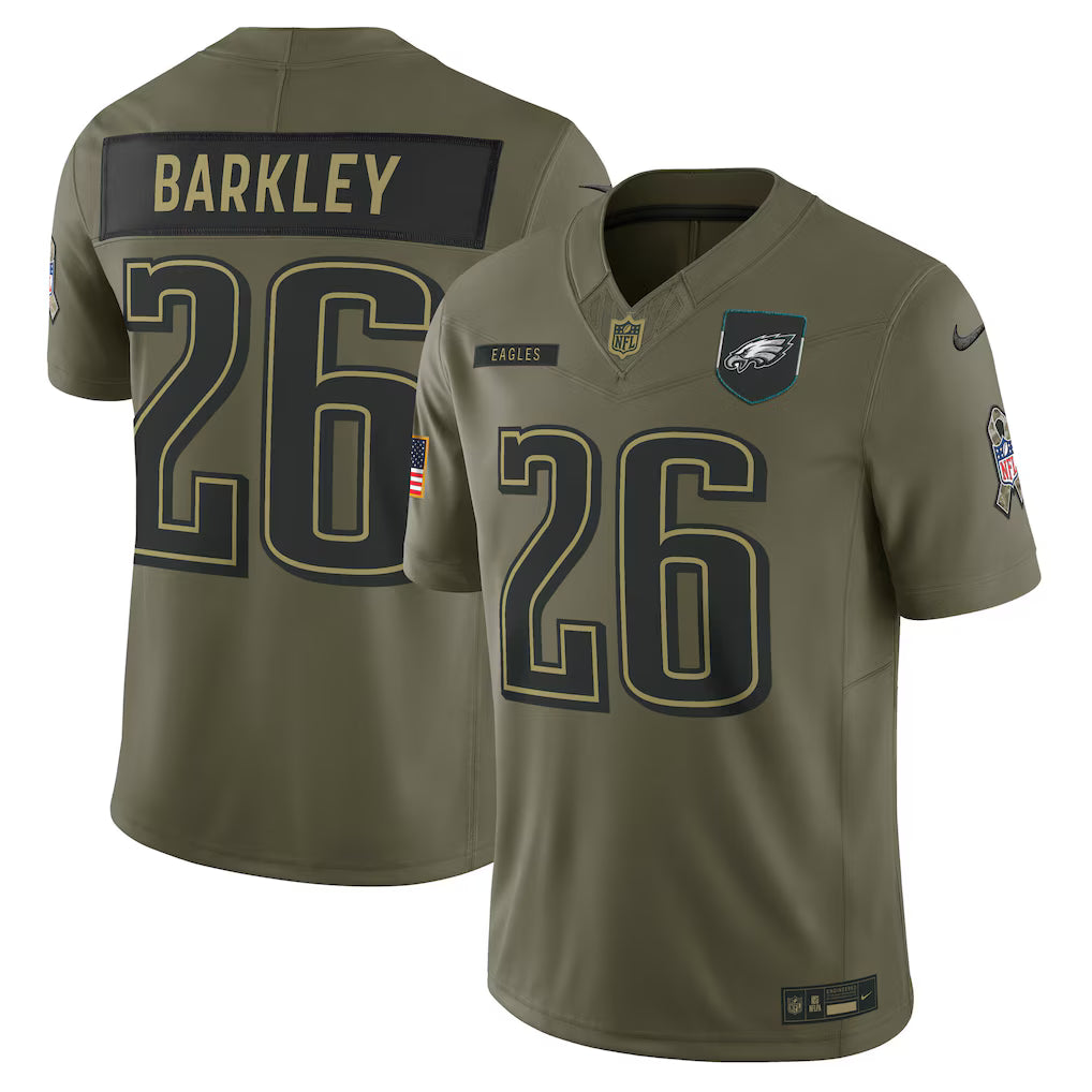 Camisa NFL Philadelphia Eagles Vapor F.U.S.E. Limited Jersey Salute To Service 2025