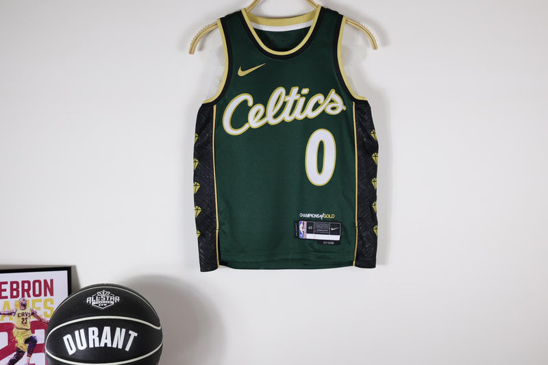 Regata Infantil Boston Celtics City Edition 22/23 - OGJERSEYSHOP