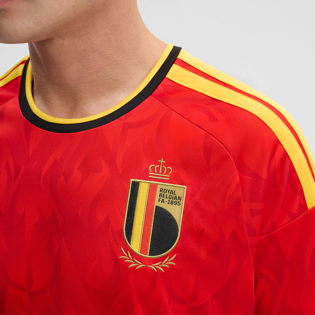 Jersey Seleção Bélgica 2026 Torcedor Masculina - Vermelha