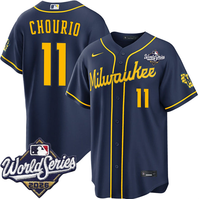 Jersey Milwaukee Brewers Torcedor 2026 World Series