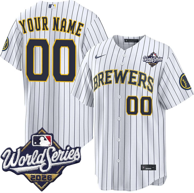 Jersey Milwaukee Brewers Torcedor 2026 World Series