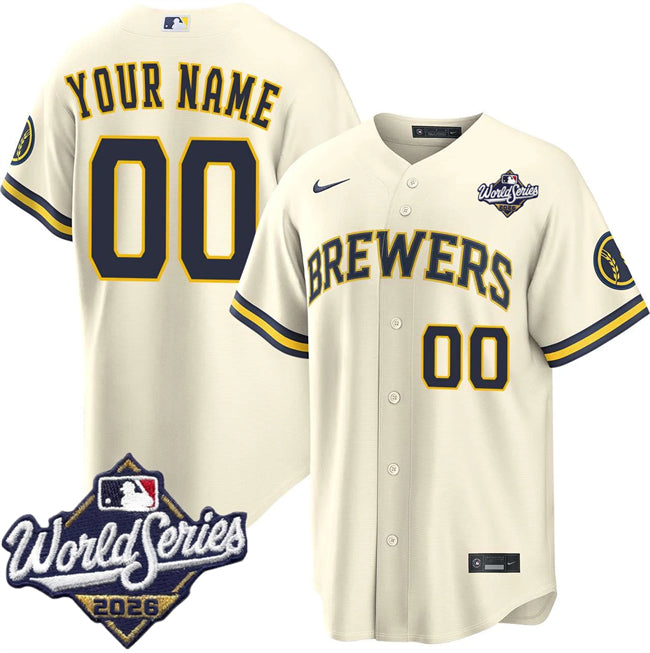 Jersey Milwaukee Brewers Torcedor 2026 World Series