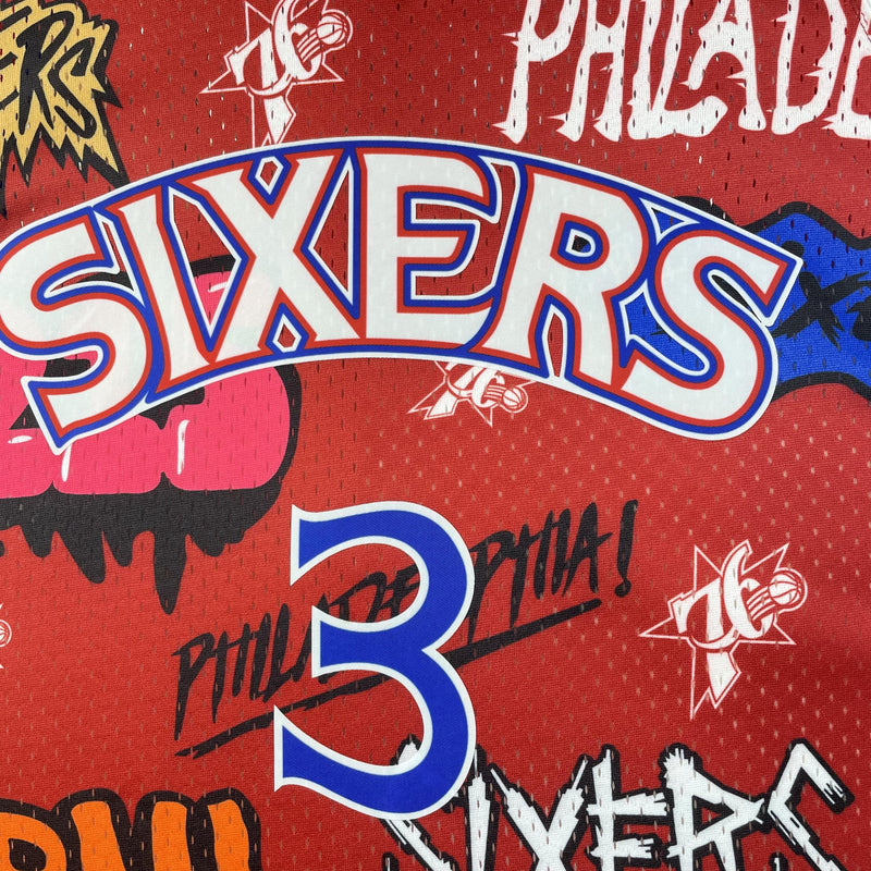 Regata Swingman Slap Sicker Philadelphia 76ers Mitchell & Ness 1996/97 - OGJERSEYSHOP