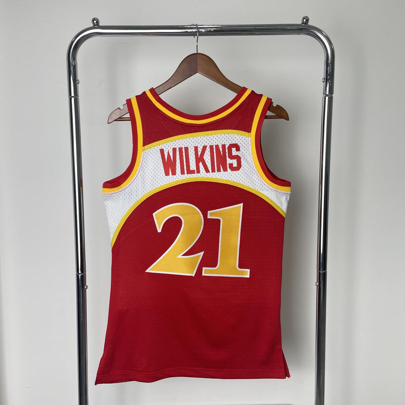 Regata Swingman Atlanta Hawks Mitchell & Ness Hardwood Classics 1986/87 - OGJERSEYSHOP