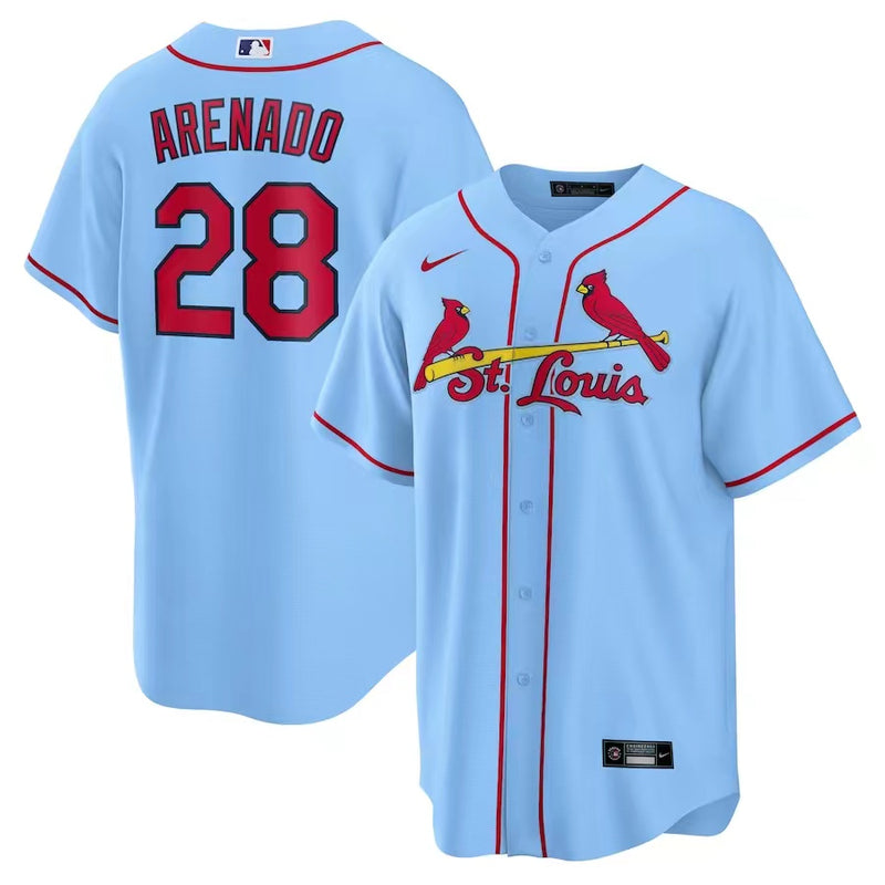 Jersey Saint Louis Cardinals Azul Replica Team