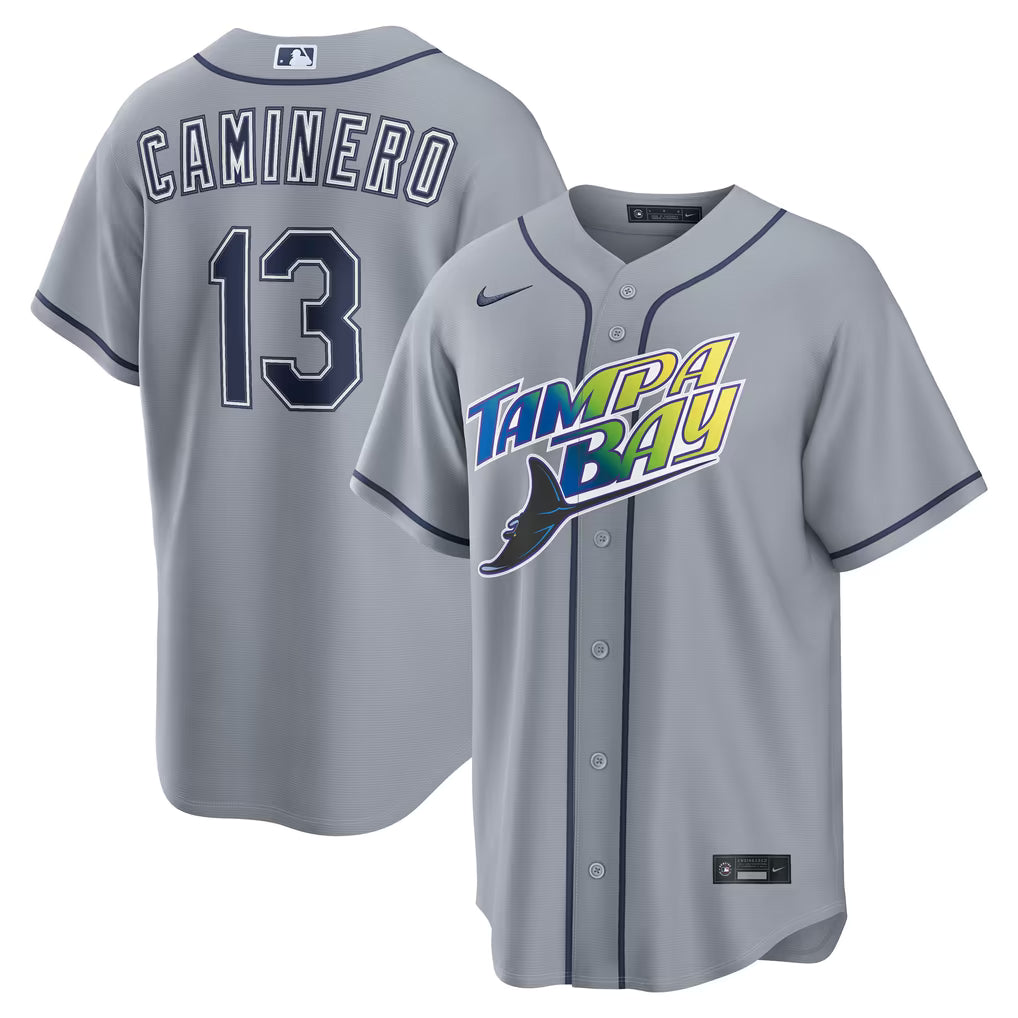 Jersey Tampa Bay Rays Cinza Torcedor