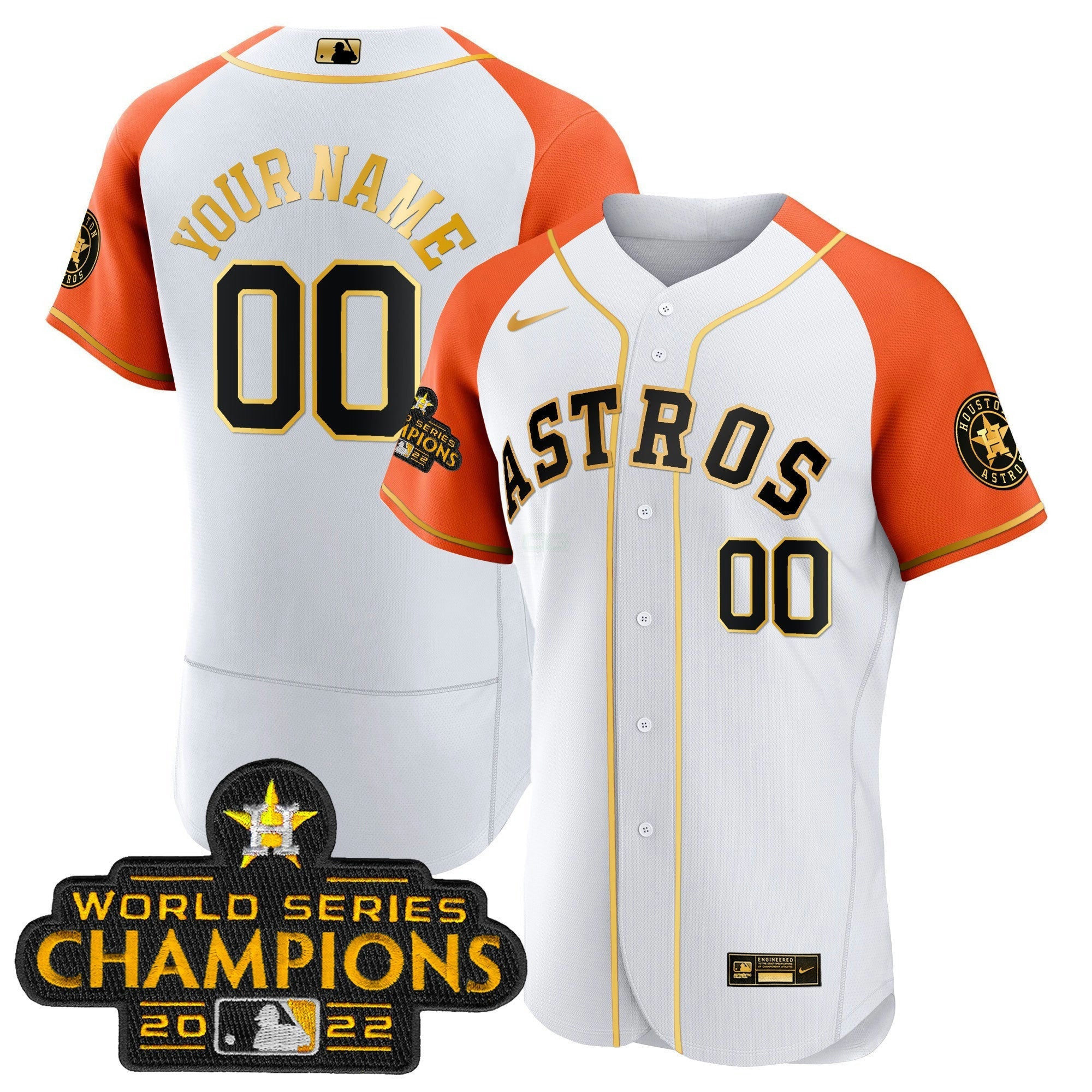 Camisa MLB 2023 Dourada Alternativa Jersey