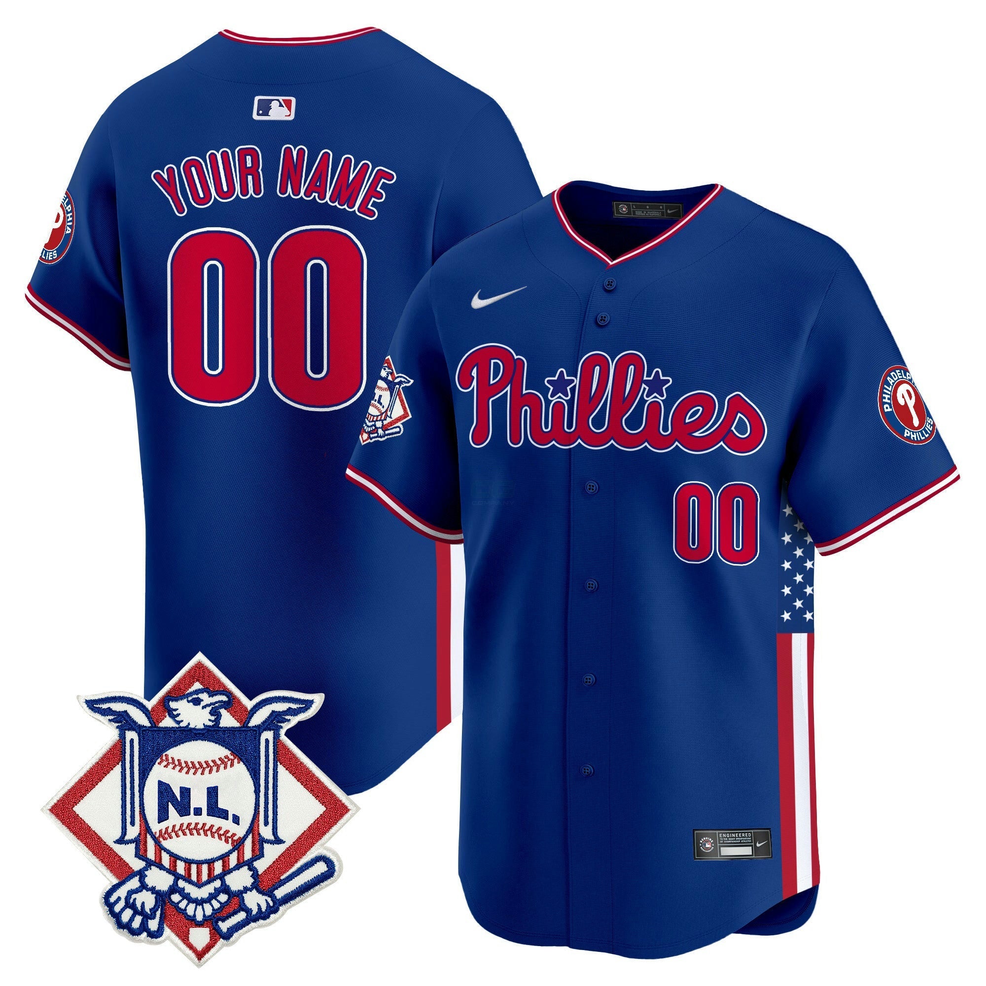 Camisa MLB 2024 Fourth of July Vapor Premier Limited Jersey V4