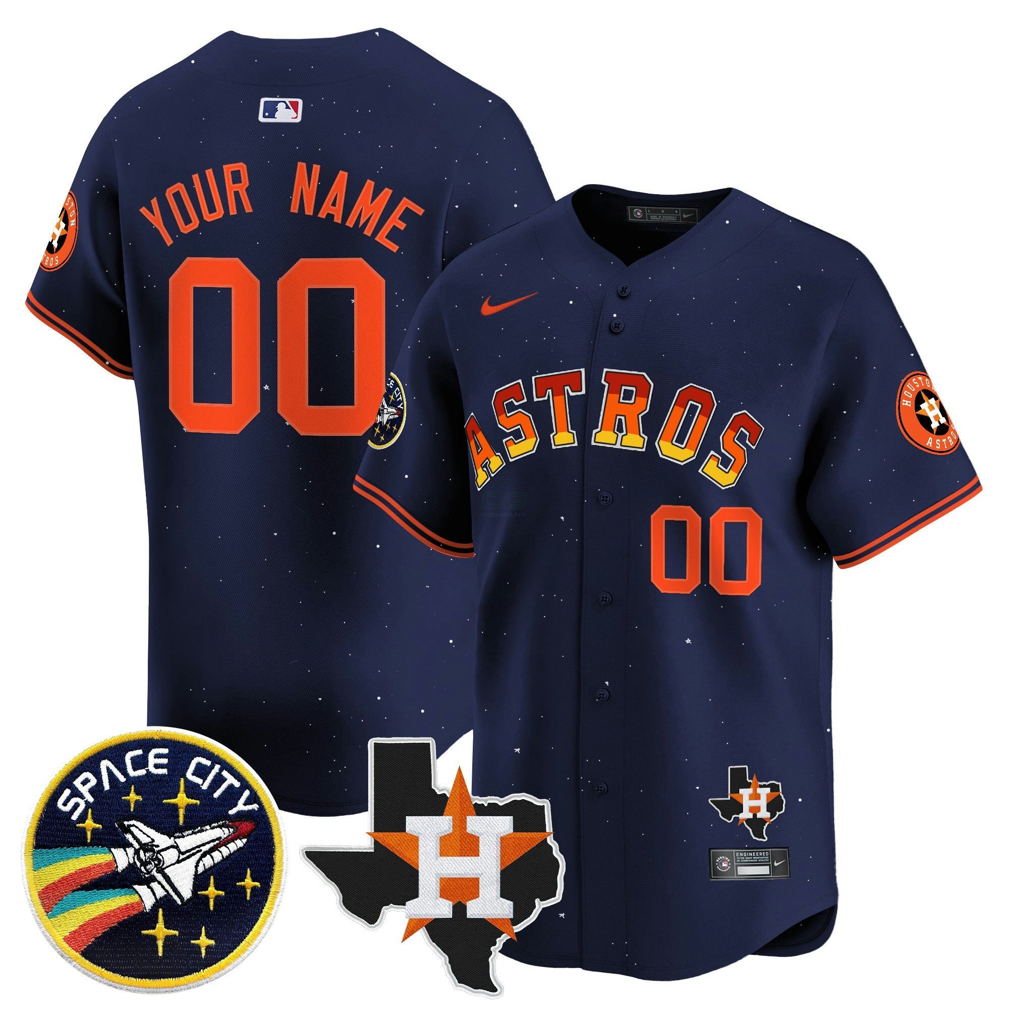 Camisa MLB 2024 “Rainbow Guts” Vapor Premier Limited Jersey - Azul Marinho