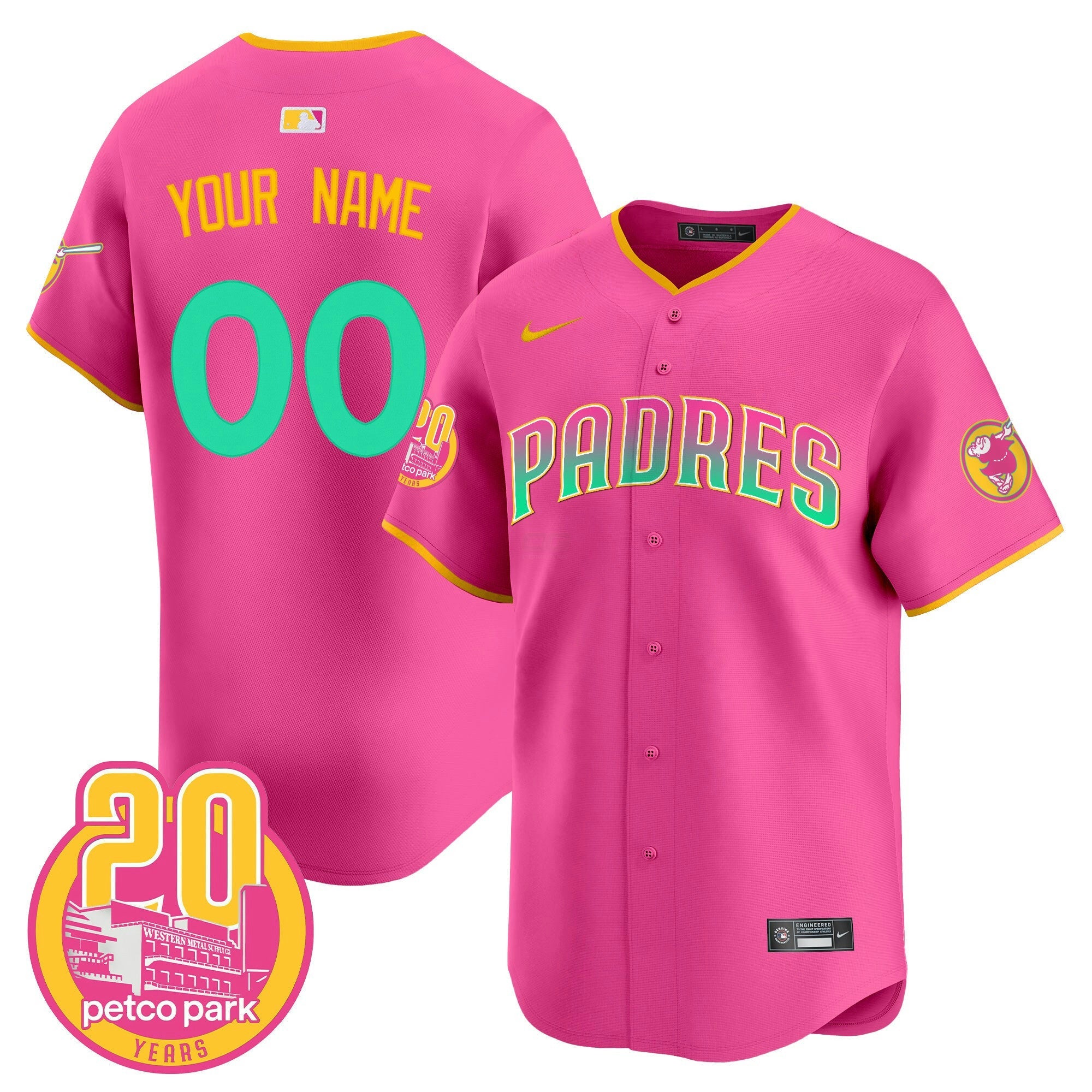 Camisa MLB 2024 San Diego City Style Vapor Premier Limited Jersey