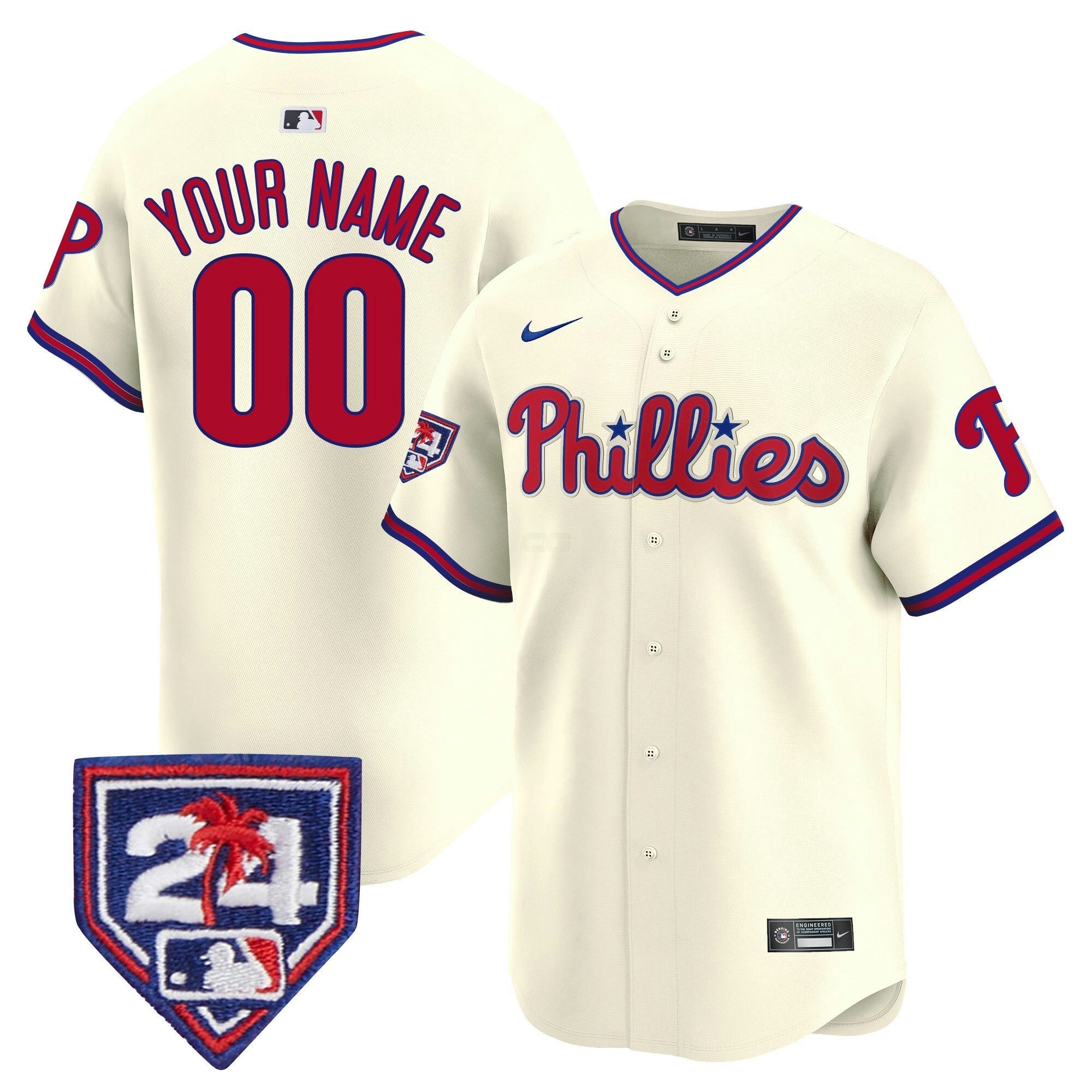 Camisa MLB 2024 Spring Training Patch Vapor Premier Limited Jersey