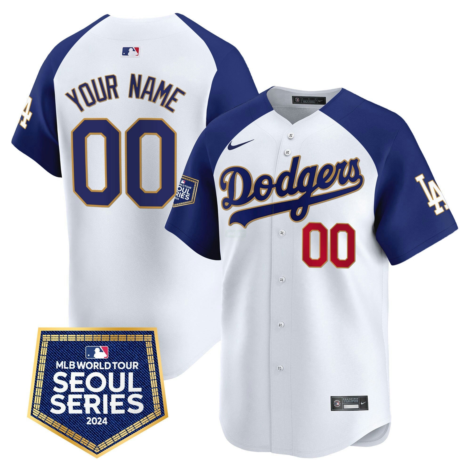 Camisa MLB 2024 World Tour Seoul Series Patch Vapor Premier Limited Jersey