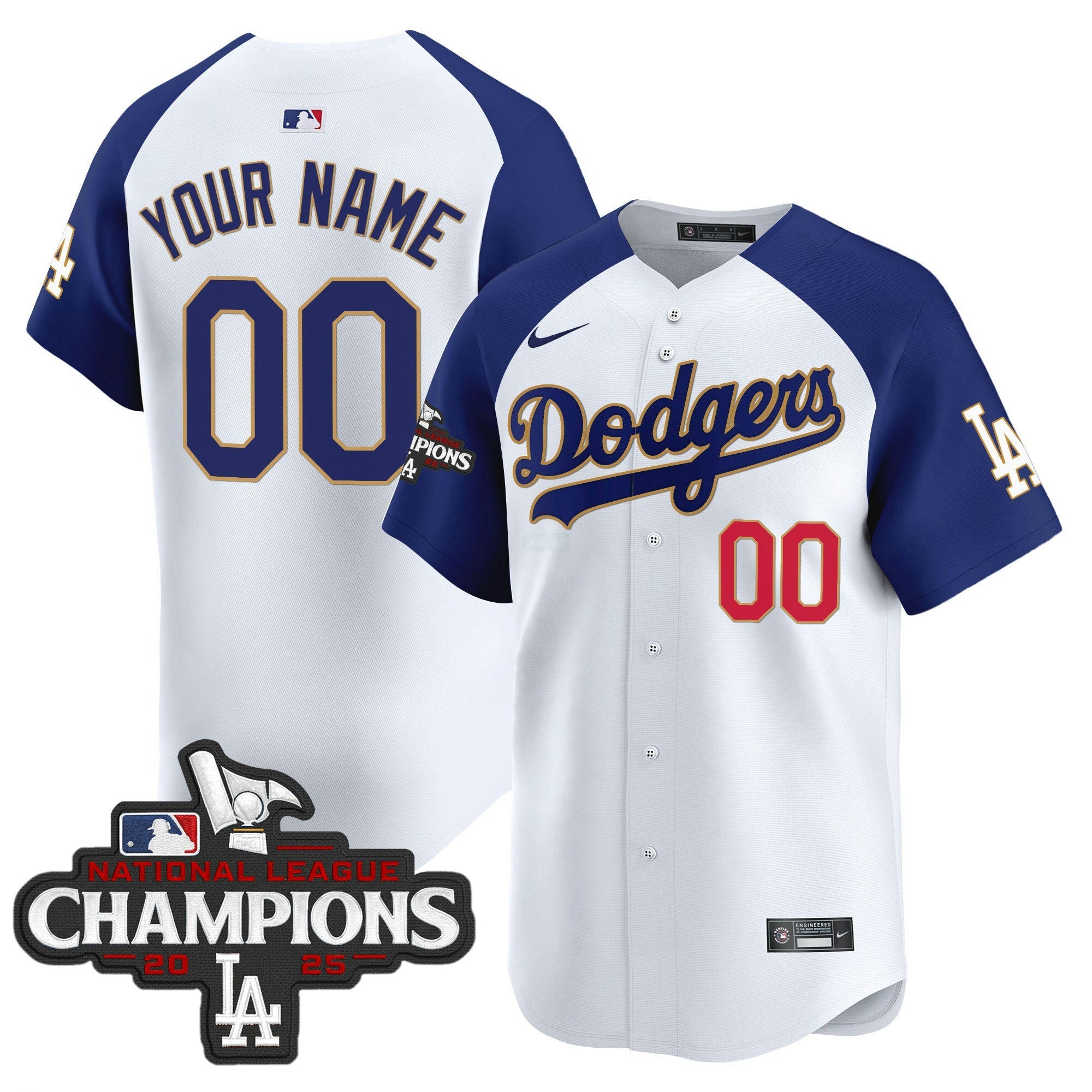 Camisa MLB 2025 National League Champions Vapor Premier Limited Jersey