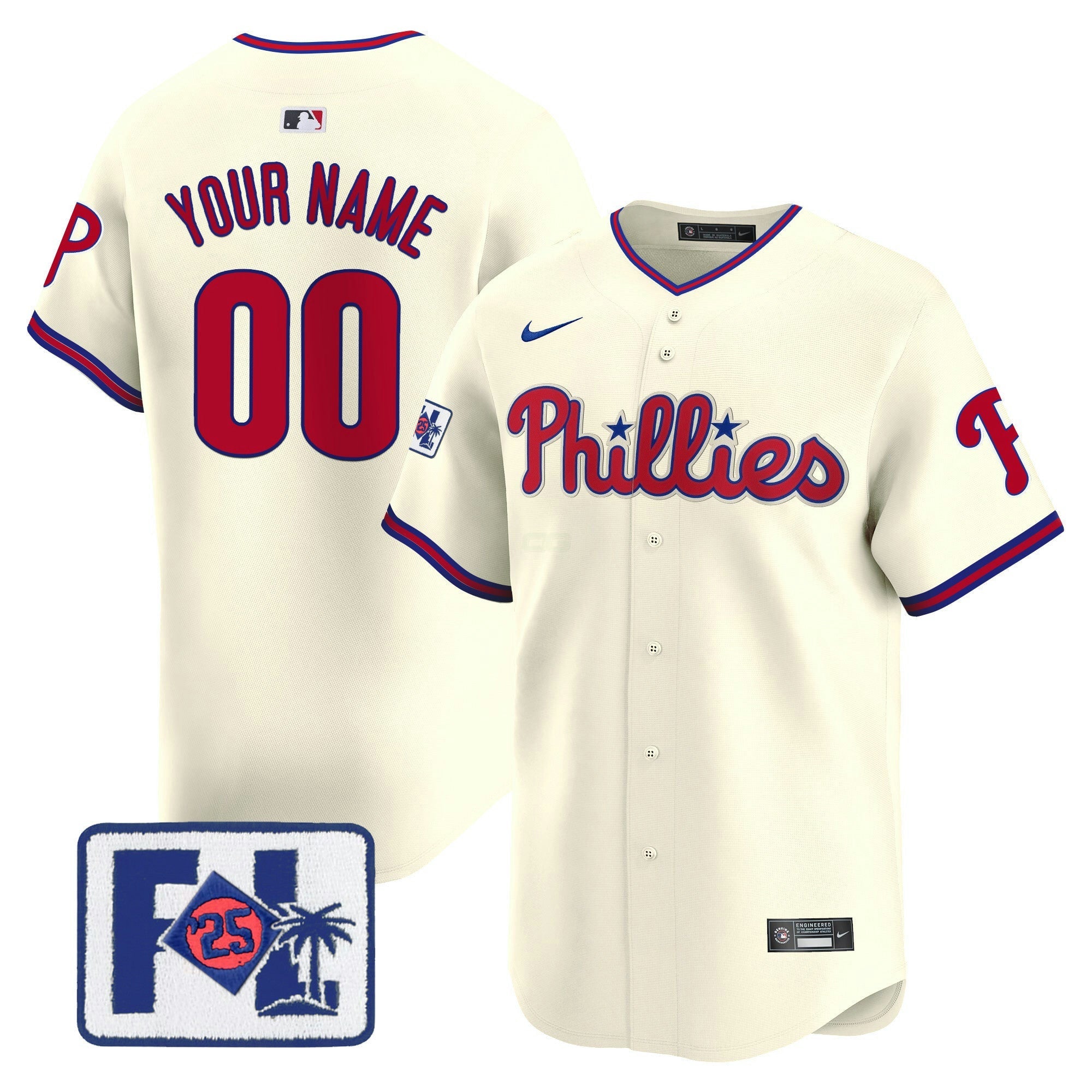 Camisa MLB 2025 Spring Training Patch Vapor Premier Limited Jersey