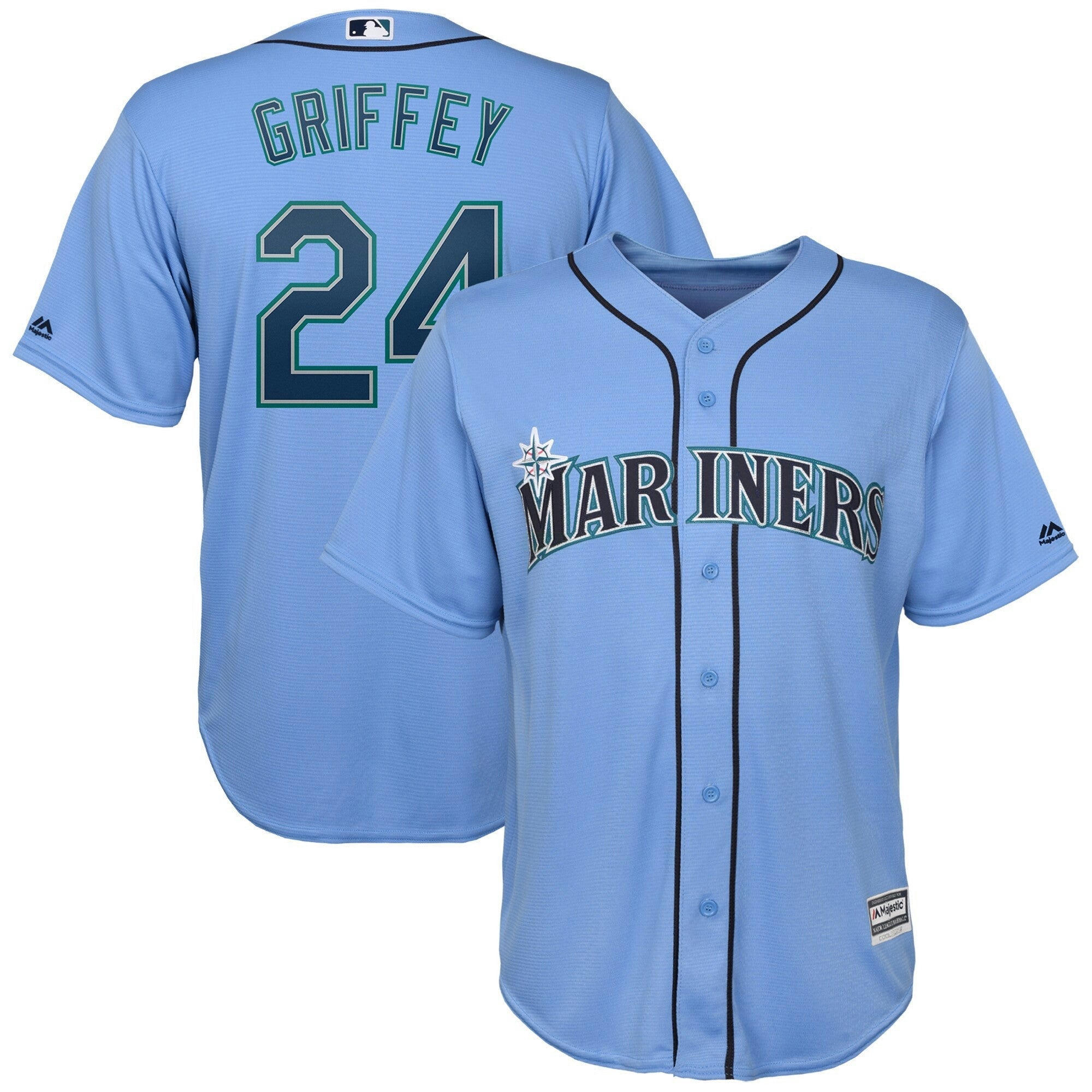 Camisa MLB 24 Light Blue Jersey - Light Azul