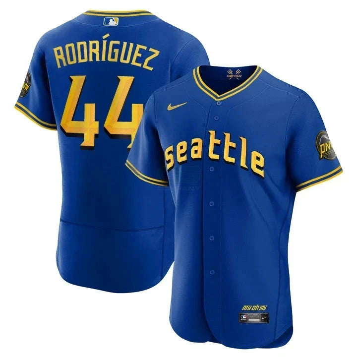 Camisa MLB 44 Azul Royal Jersey