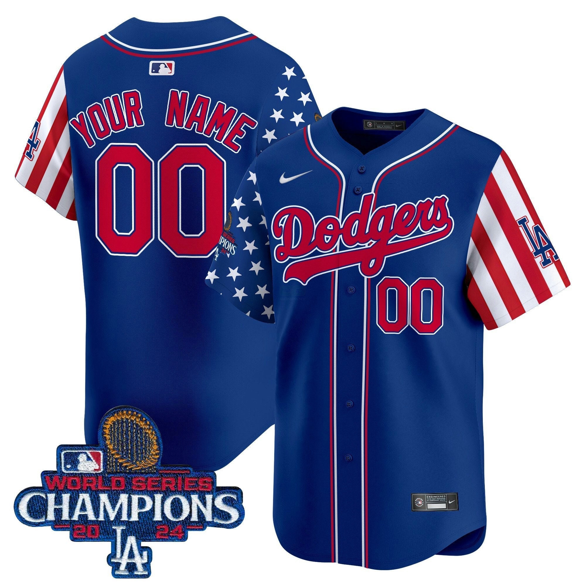 Camisa MLB American Style 2024 World Series Champions Vapor Premier Limited Jersey