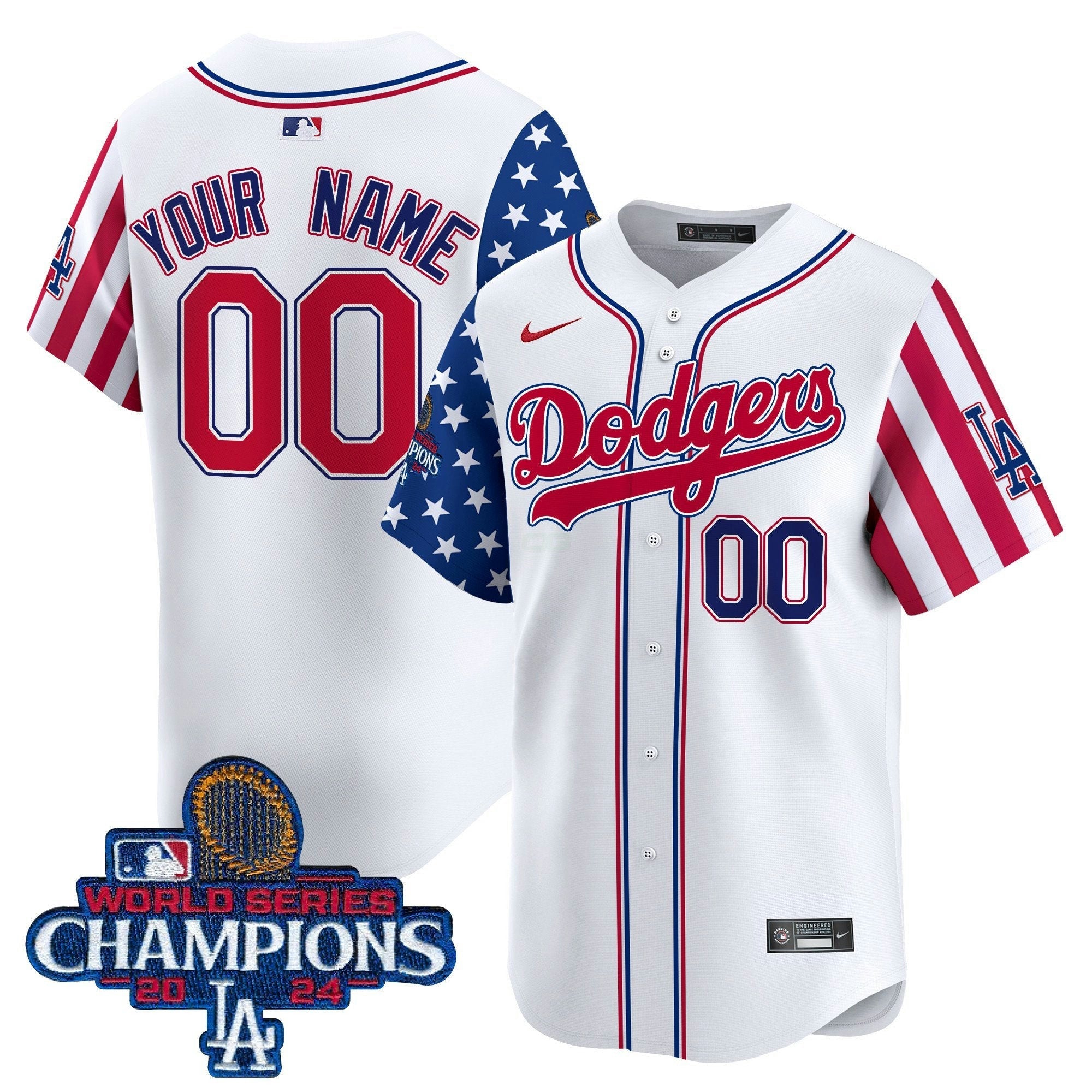 Camisa MLB American Style 2024 World Series Champions Vapor Premier Limited Jersey