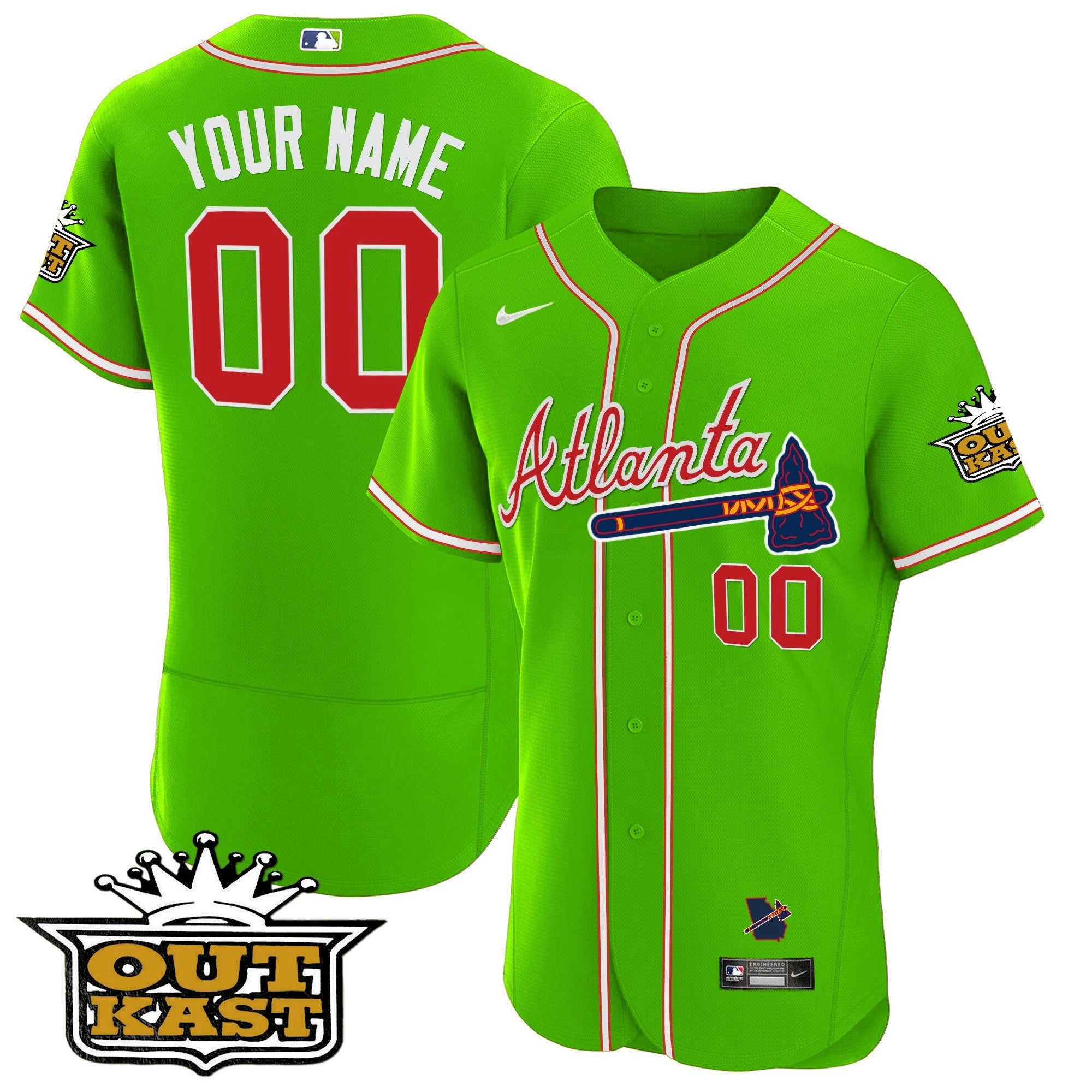 Camisa MLB Atlanta Outkast Flex Base Jersey V3