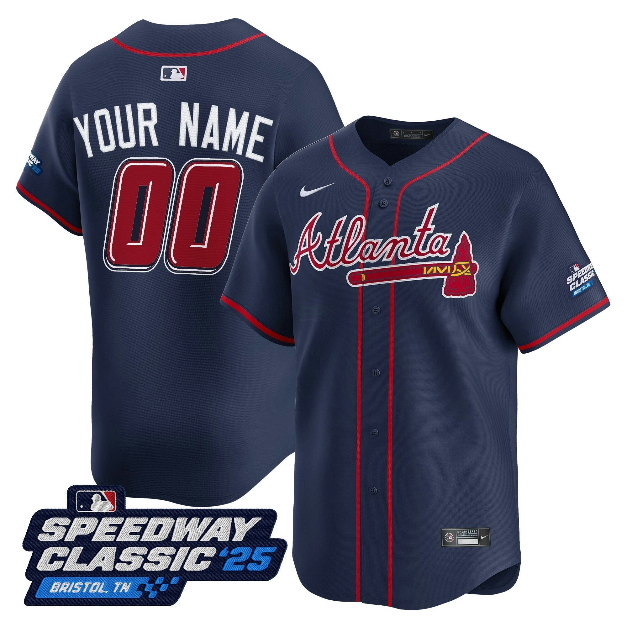 Camisa MLB Atlanta ‘Speedway Classic’ Vapor Premier Limited Jersey