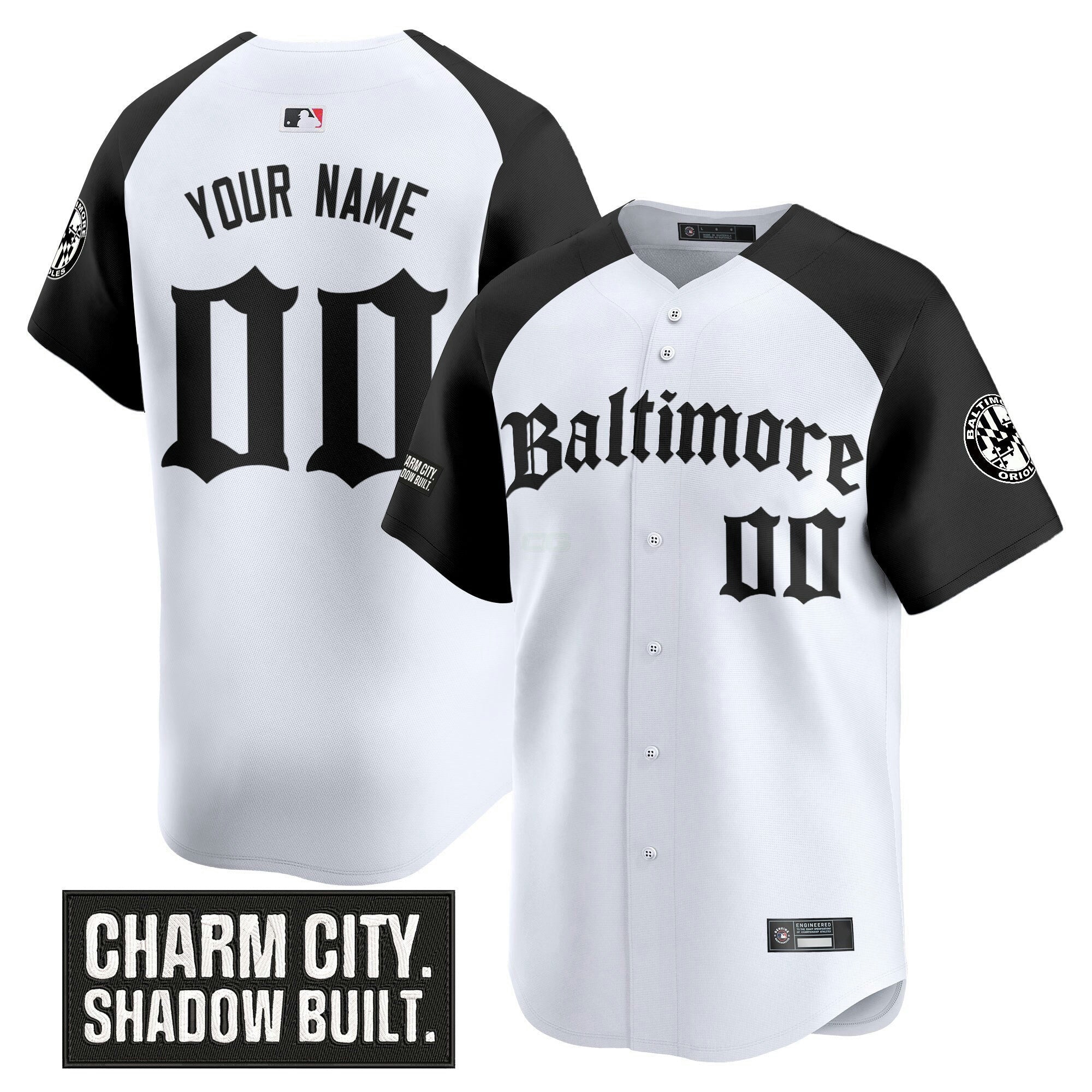 Camisa MLB Baltimore ‘Gothic Harbor Edition’ Vapor Premier Limited Jersey