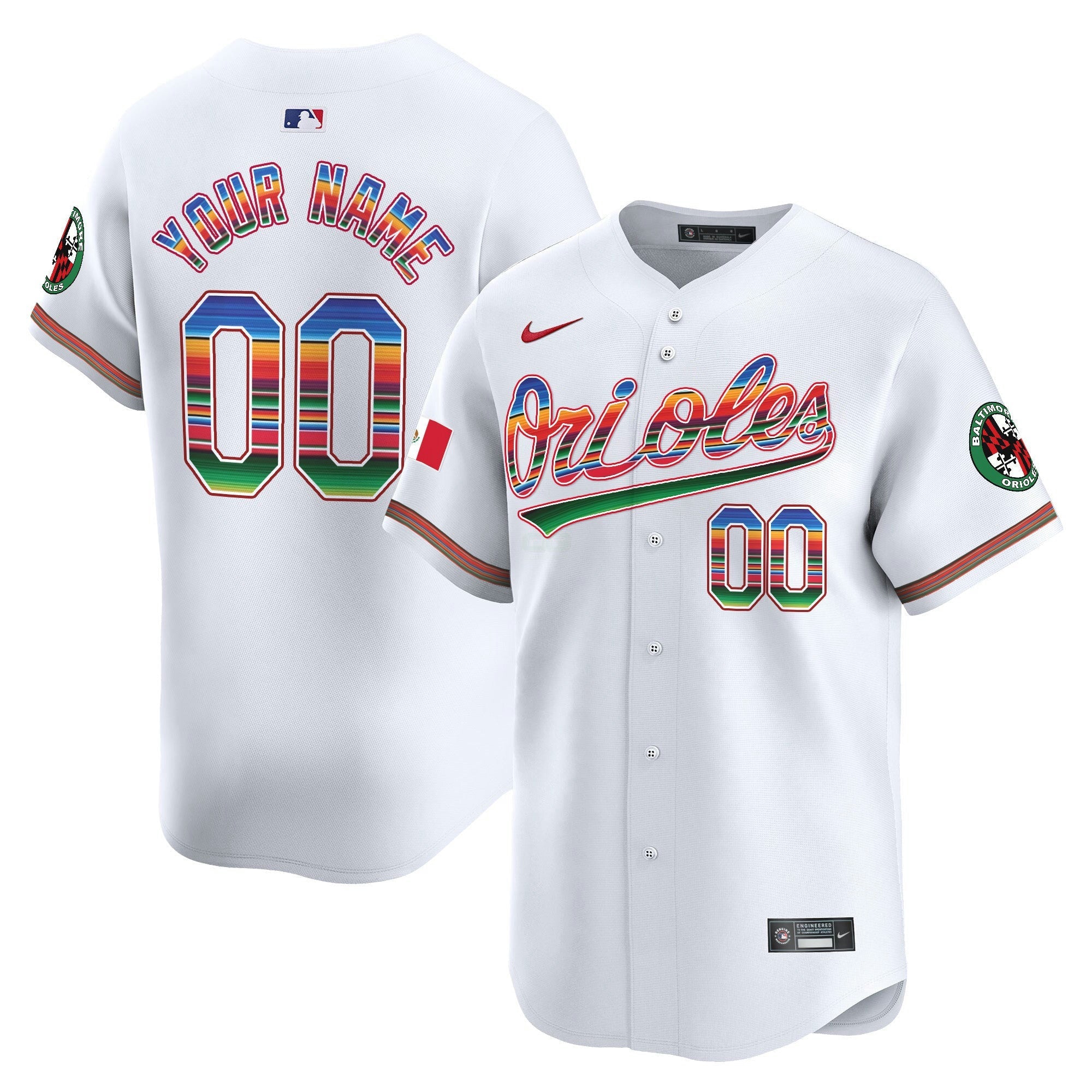Camisa MLB Baltimore Mexico Vapor Premier Limited Jersey