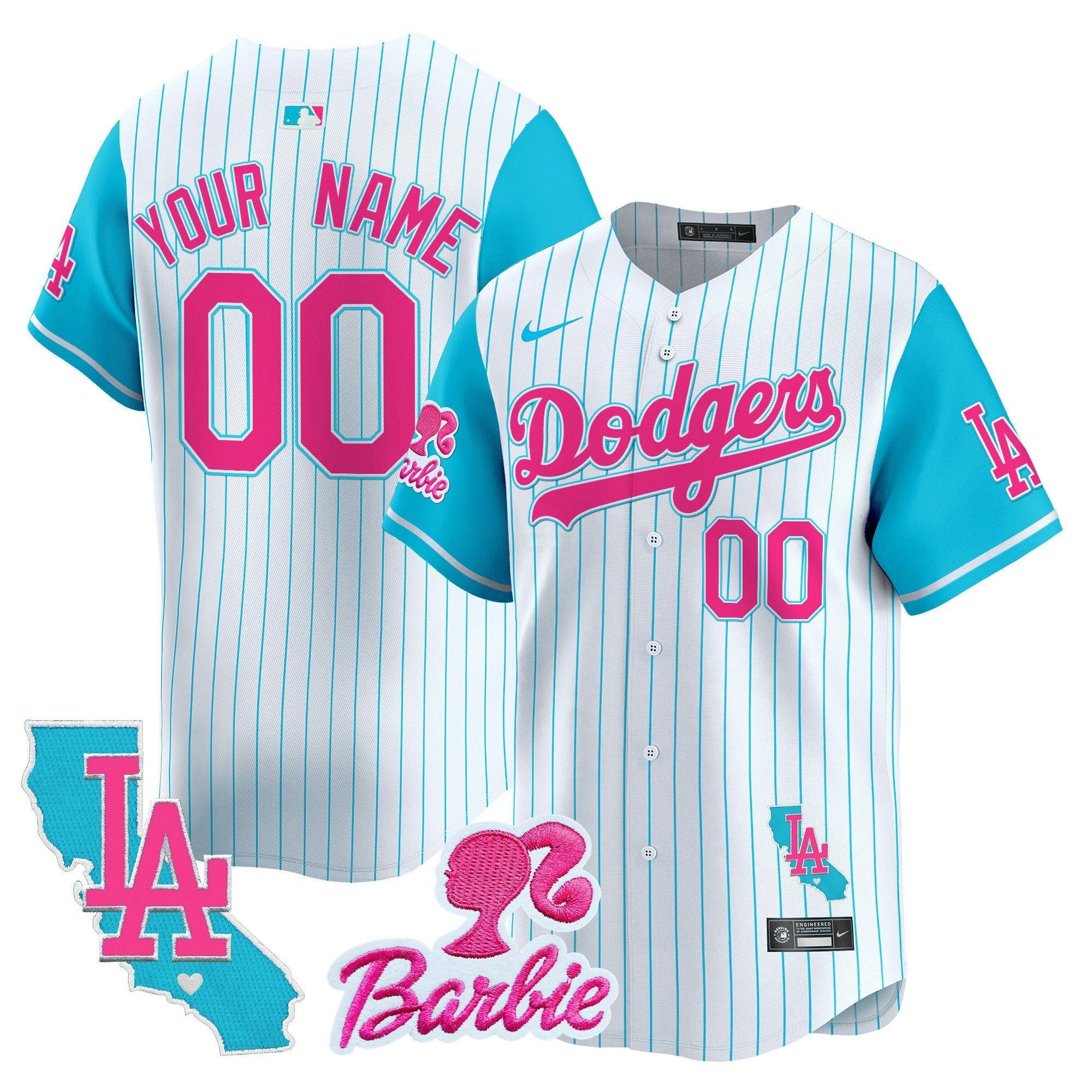 Camisa MLB Barbie Patch Vapor Premier Limited Jersey